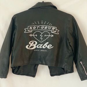 Custom “Leather” Jacket